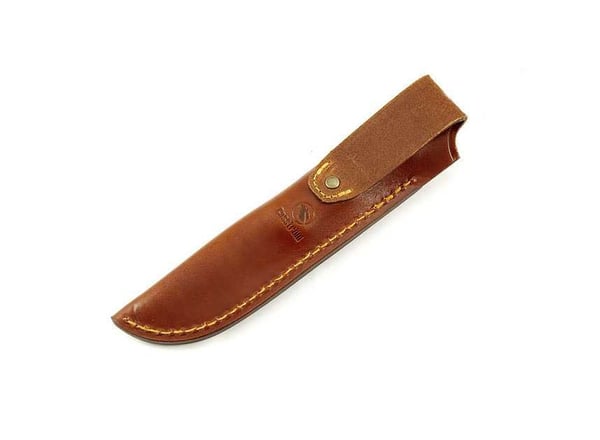knivslida läder, CASSTRÖM WOODSMAN LÄDERFODRAL COGNAC 13030