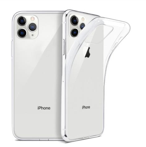 iPhone 11 PRO silikone etui - Gennemsigtig iPhone 11 PRO silikone etui - Gennemsigtig