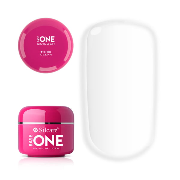 Base one - Builder - Paksu kirkas 15g UV-geeli - Silcare