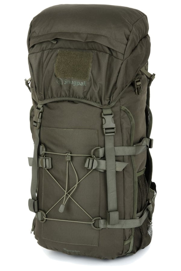 SNUGPAK BERGEN 100L olive, vandringsryggsäck, ryggsäck prepping krispaket