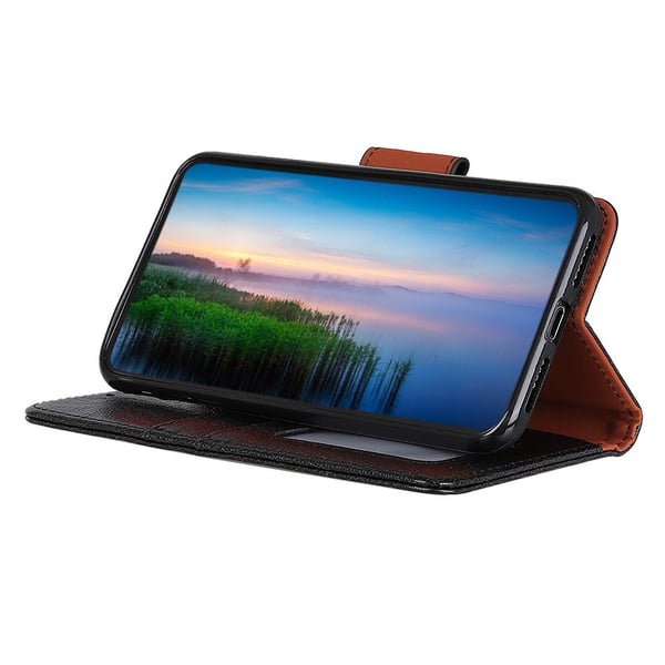 Samsung Galaxy Note 10 Plånboksfodral Textured Split - Svart