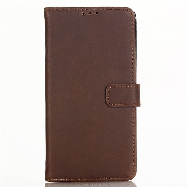 OnePlus 7 Retro Plånboksfodral - Coffee