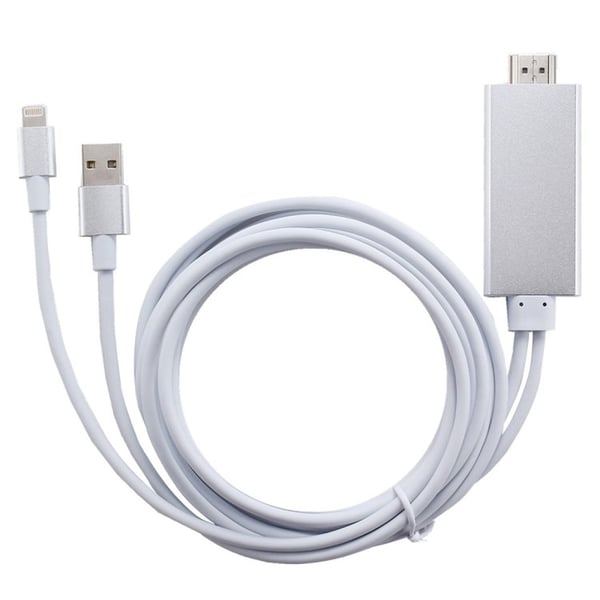Mobil til TV Adapter - HDMI HDTV - 2m - Apple / iPhone