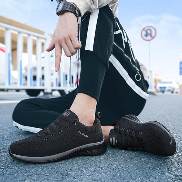 Sneakers, Svarta - Storlek 43