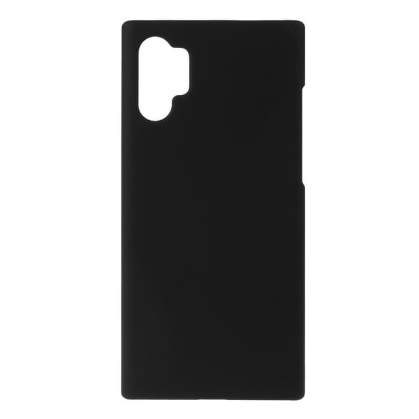 Gummibelagt PC hårdt cover til Samsung Galaxy Note 10 Plus - Sort