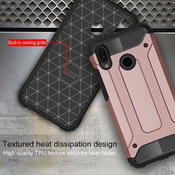 Huawei Y6 (2019) - Cover/Mobilcover - Tough - Pink