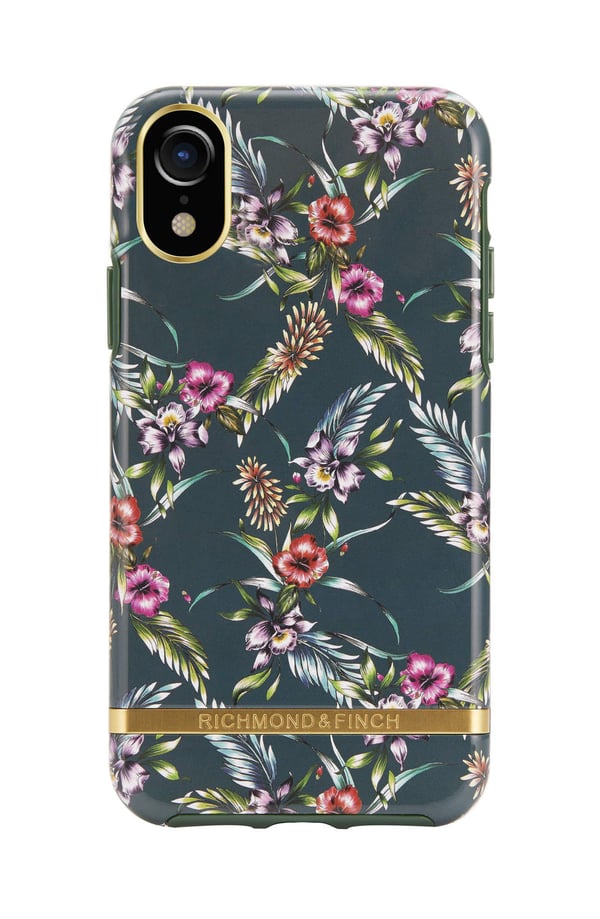 Richmond & Finch deksel til iPhone XR - Emerald Blossom