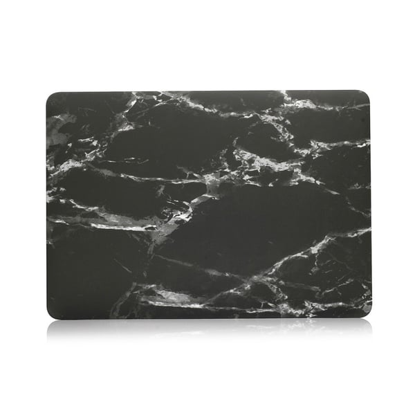 MacBook Air 13.3 A1932 (2018) + Retina Modelldeksel - Marmor Svart