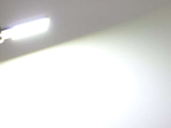 T10 w5w 6000k LED-lamput, Canbus 33 kpl 3014SMD-sirulla, 2-pack.
