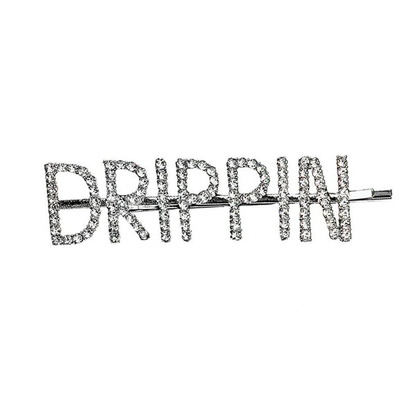 Hårnål med tekst - Drippin