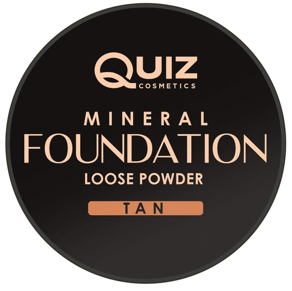 Mineralfoundation - Løs kraft - Quiz Cosmetics