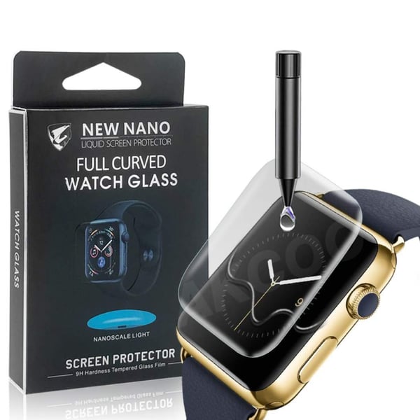 UV-valossa karkaistu lasinen näytönsuoja Apple Watch 38mm: lle
