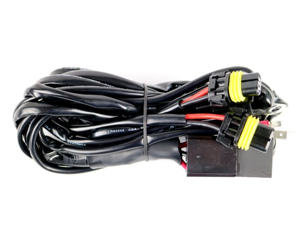 Xenon 24 volt kabelsats reläkabel för 2 ballast extraljus