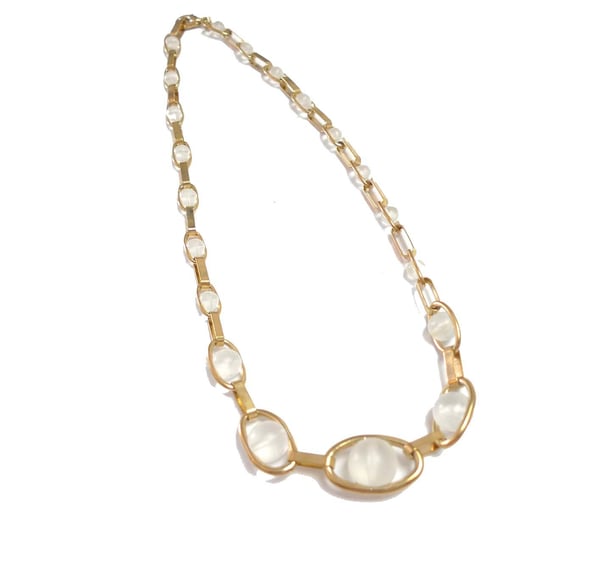 Halsband Guldpläterat