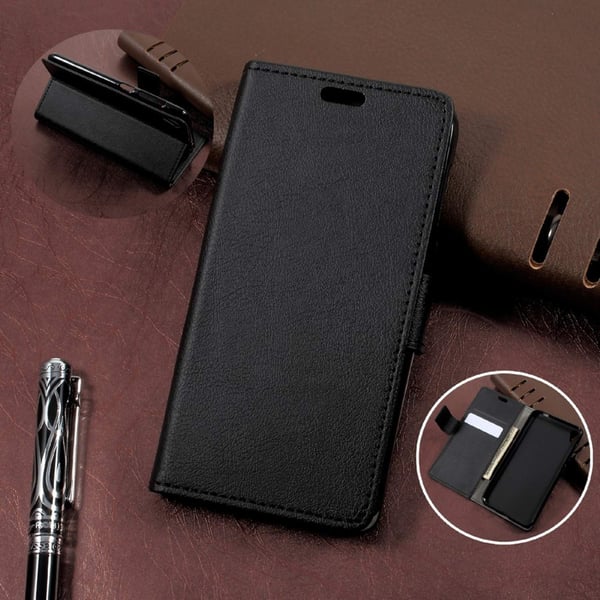 Asus Zenfone Live - Lommebok - deksel - Svart