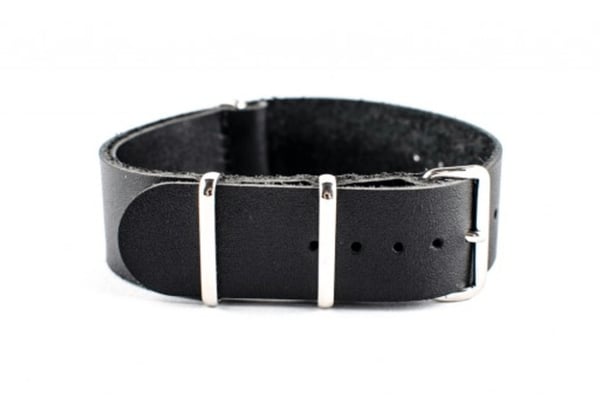 NATO klock armband i ÄKTA läder - 5 Olika färger NATO klock armband i ÄKTA läder - 5 Olika färger
