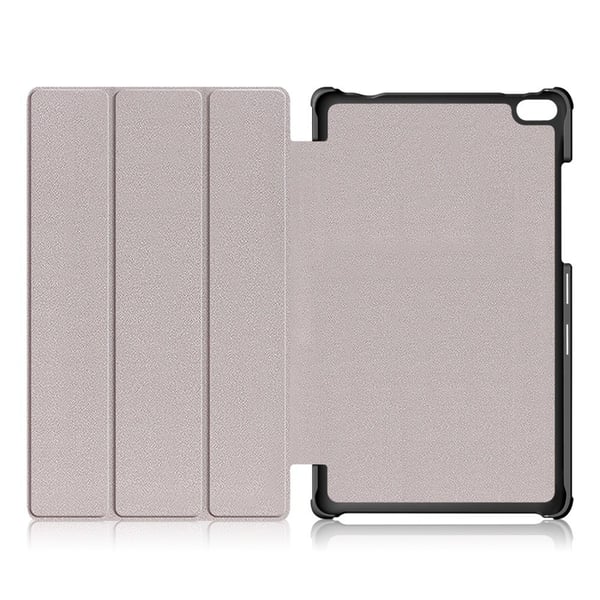 Tredobbelt standercover til Lenovo Tab E8 - Sort