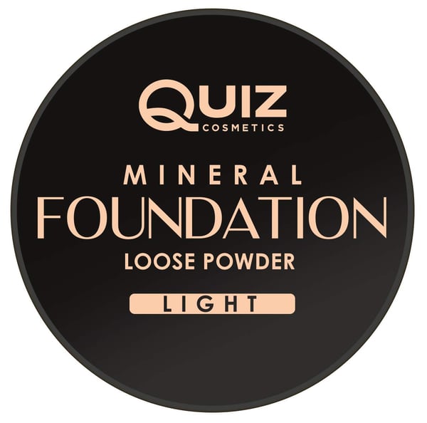 Mineralfoundation - Løs kraft - Quiz Cosmetics