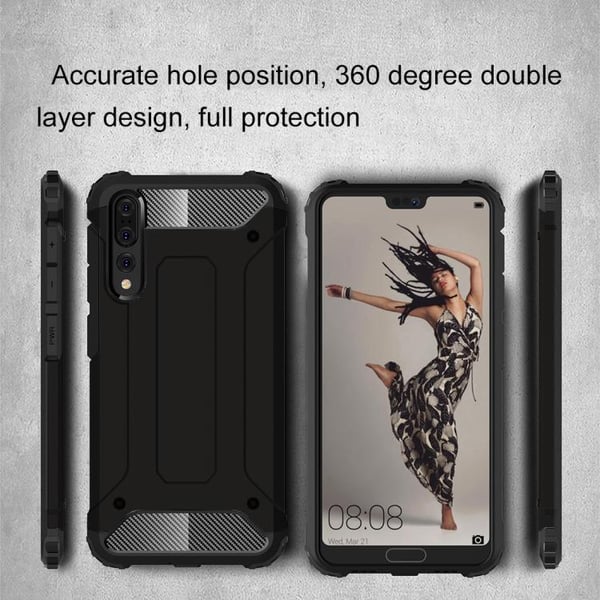 Xiaomi Mi 9 - Deksel/Mobildeksel - Tough - Svart