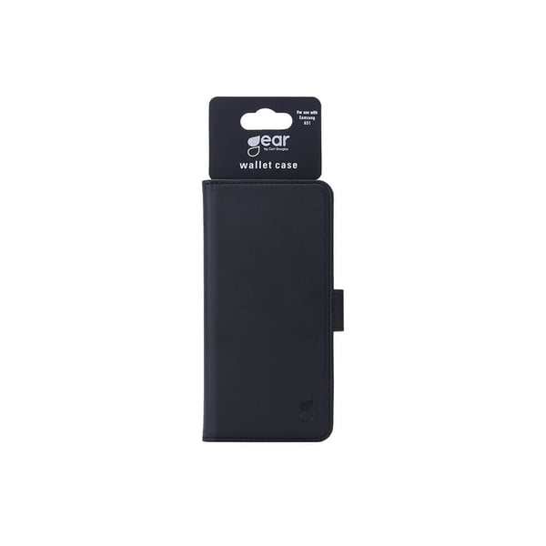 GEAR Lompakkokotelo Musta Samsung Galaxy A51:lle