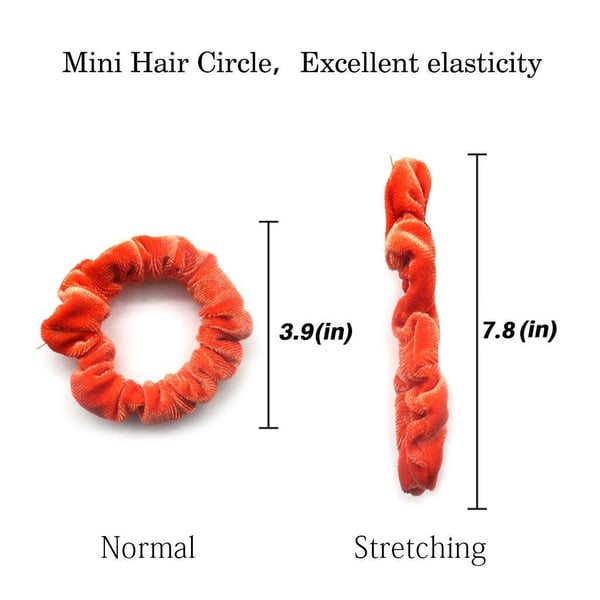 3 fløyelshår Scrunchies, hårbånd, hårbånd, hårbånd