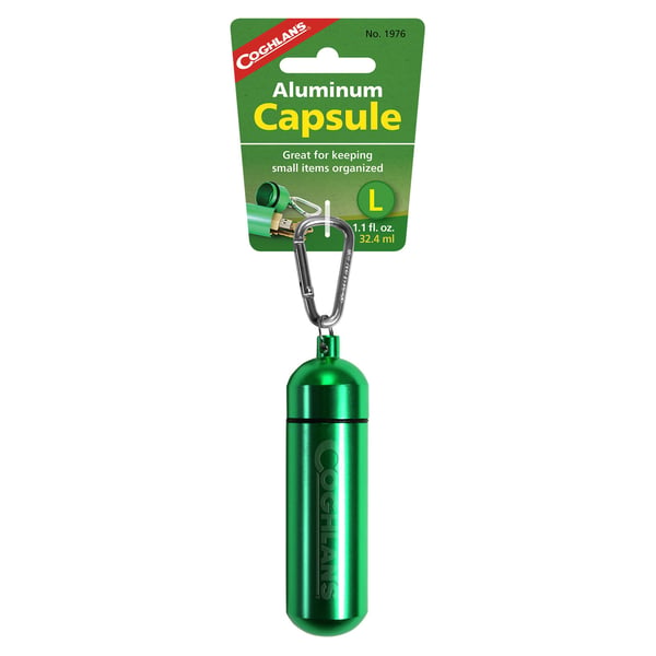 COGHLANS ALUMINIUM CAPSULE LARGE CG1976, vattentät kapsel, vattentät plånbok