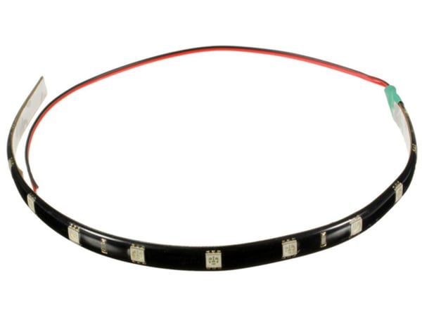 Led slinga 2-pack 30cm Vit 6000k ledstripe ledslinga styling
