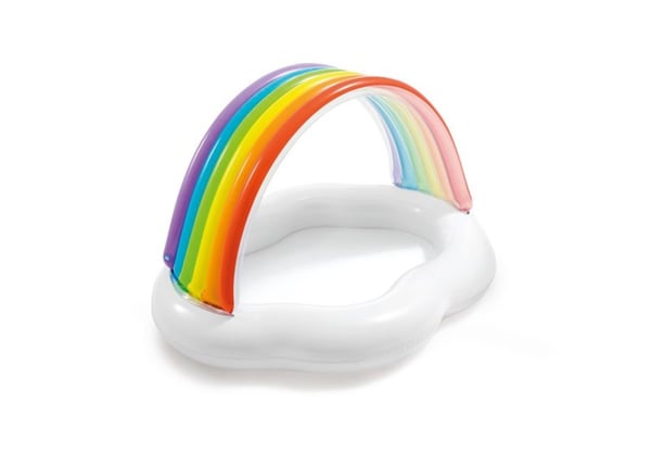 Intex baby pool sky med regnbue