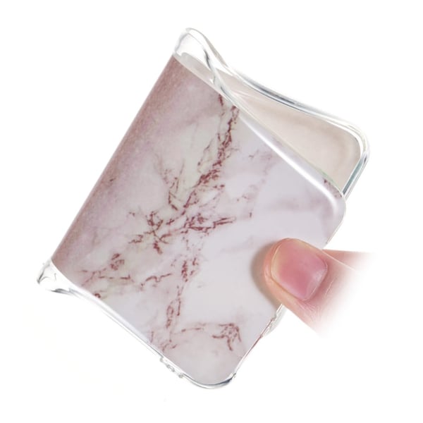 Mønster i marmor IMD TPU blødt bagcover til Samsung Galaxy A70 - Stil J