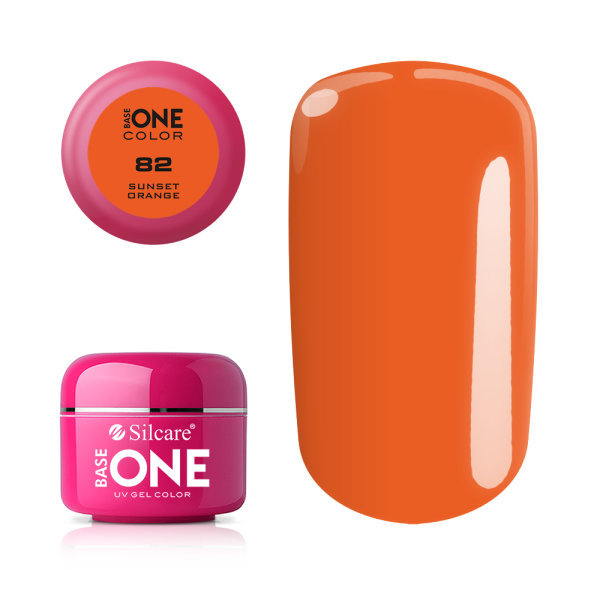 Base one - Väri - Sunset orange 5g UV geeli
