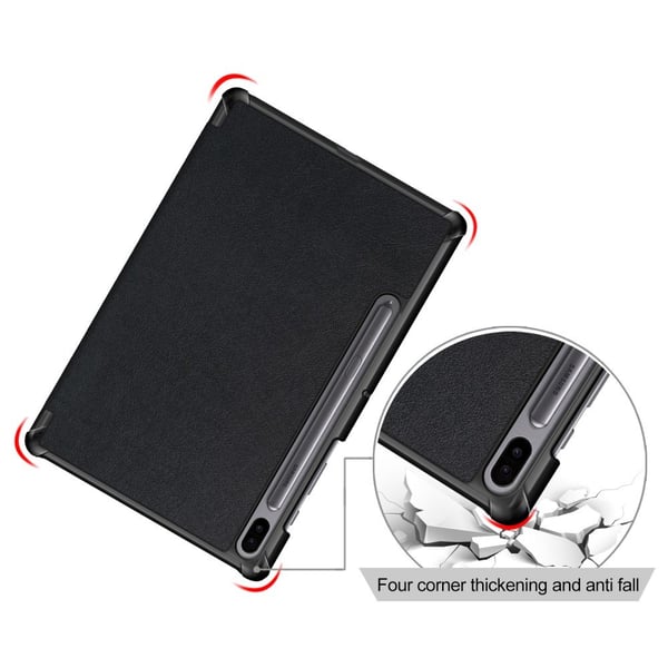 Slim Fit Deksel til Samsung Galaxy Tab S6 - Svart