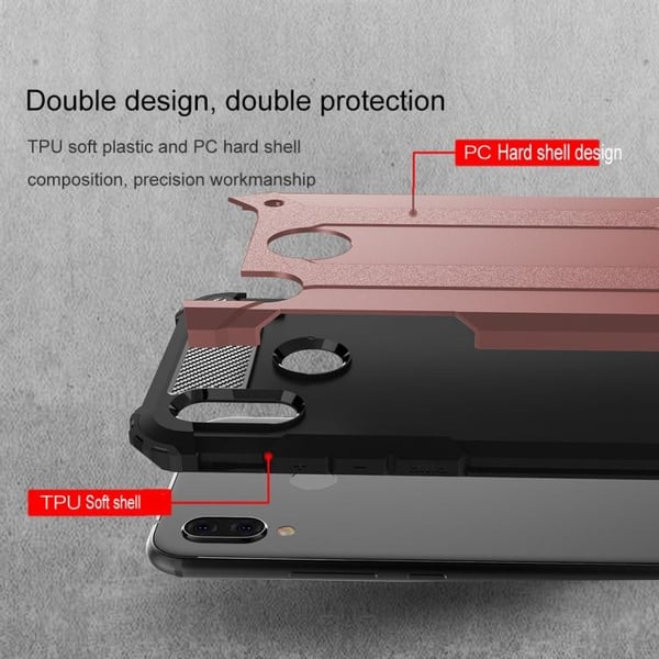 Huawei Y6 (2019) - Cover/Mobilcover - Tough - Pink