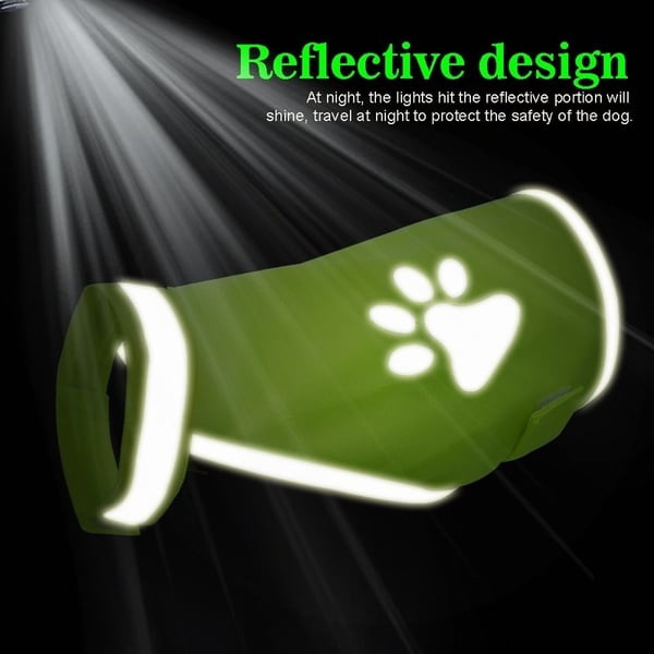 Refleksvest til Hund - Refleks - L