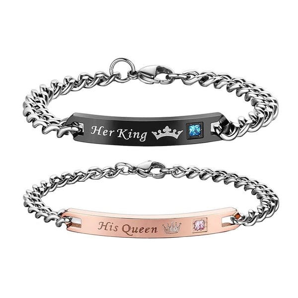Rakkausranneke - Parikorut - Her King / His Queen
