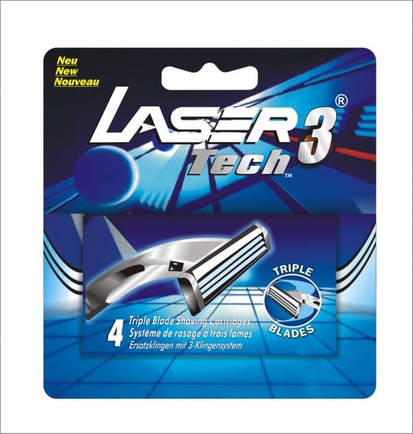 Rakblad 24-pack plus rakhyvel, passar till Gillette Sensor3, Sensor 3
