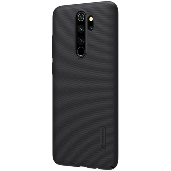 NILLKIN Frosted Hard Plastic Cover til Xiaomi Note 8 Pro - Sort