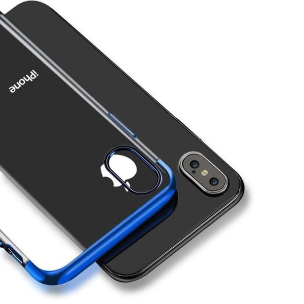 Design TPU-skal Electro Plating till iPhone X/Xs