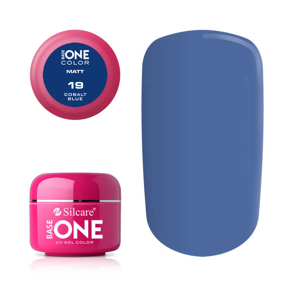Base one - Mat - Koboltblå 5g UV gel