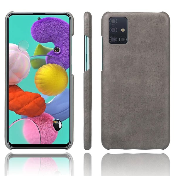Samsung Galaxy A71 Lærtøydeksel - Grå