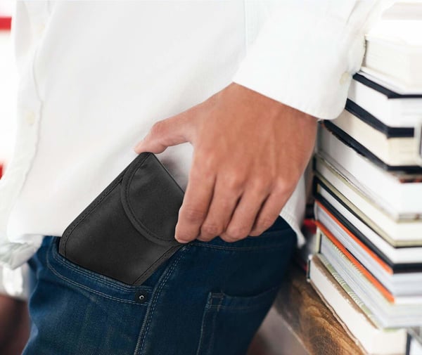 Nøglefri RFID-beskyttelse bilnøgletaske