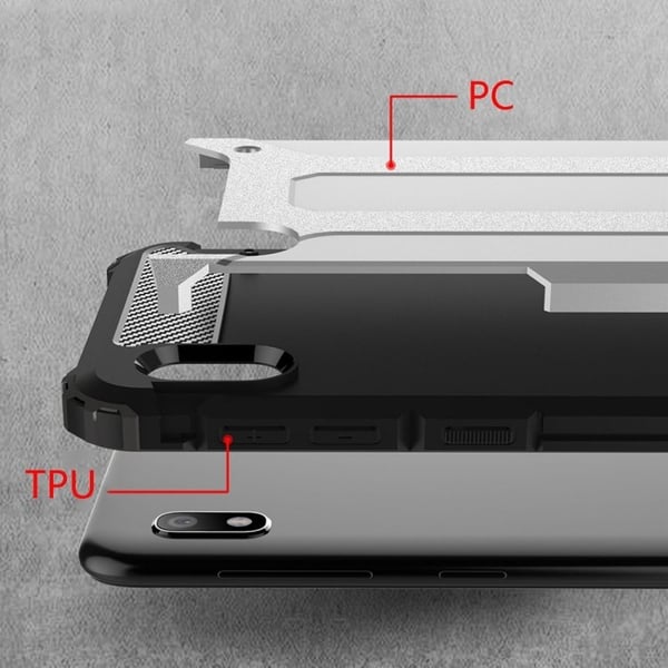 Samsung Galaxy A10 - Deksel/Mobildeksel - Tøff - Svart