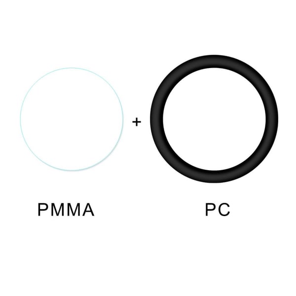 Huawei klokke GT2 42mm HAT PRINCE 3D PC kant+PMMA herdet glass
