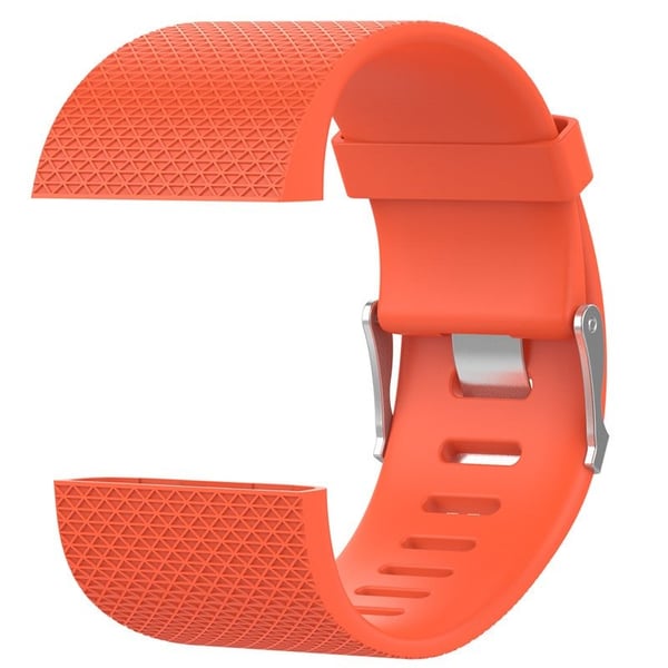 Armbånd kompatibelt med Fitbit Surge, Orange S