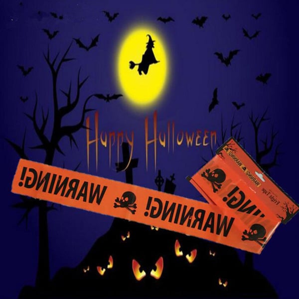Halloween - Advarselstape, Advarselstape maskert