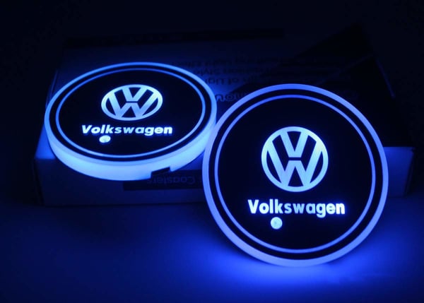 2X Volkswagen Led bundplade til krusholdere