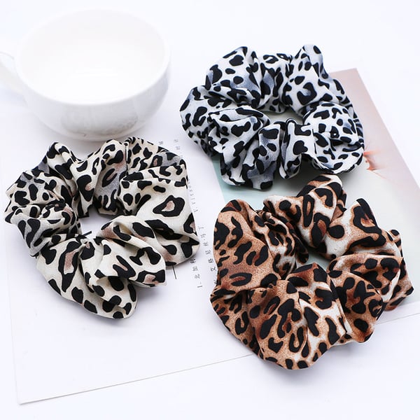 3 fløyelshår Scrunchies, hårbånd, hårbånd, hårbånd