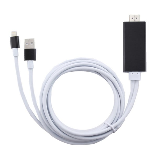 Mobil til TV Adapter - HDMI HDTV - 2m - Apple / iPhone