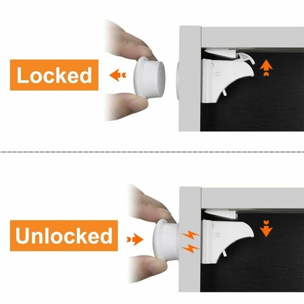 10x Magneettinen Lapsilukko