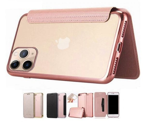 SKALO iPhone 11 Pro Max Lompakkokotelo TPU Ultra Ohut