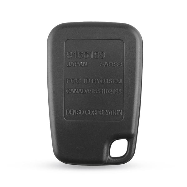 ABS erstatning Fjernnøkkel Fob shell 4 knapp for Volvo